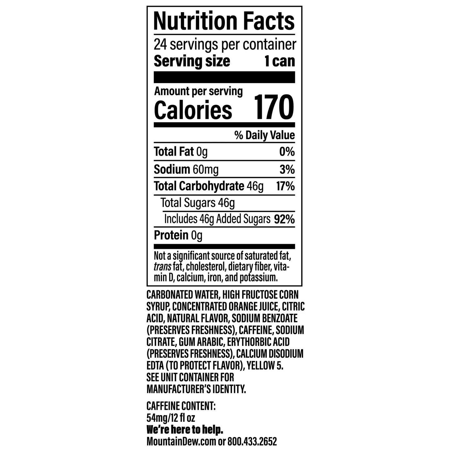 Mountain Dew Baja Blast Tropical Lime Soda Pop, 12 oz