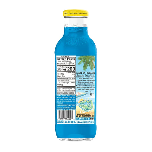 Calypso Ocean Blue Lemonade 16FlOz