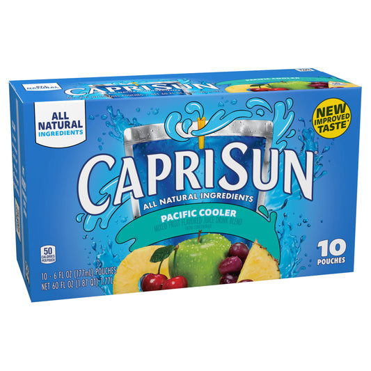 Capri Sun Juice Box Pouches, 10 ct Box, 6 fl oz Pouches