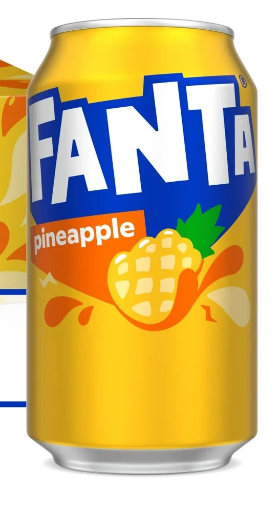 Fanta Pineapple Soda Pop Fridge Pack, 12 oz