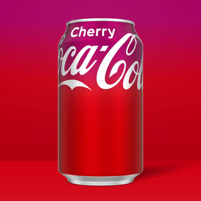Coca-Cola Cherry Soda Pop 12 oz