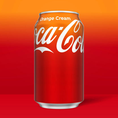 Coca-Cola Orange Cream Soda, 12 oz
