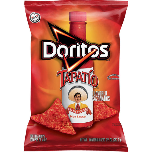 Doritos Flavored Tortilla Chips Tapatio Flavored 9.25 oz