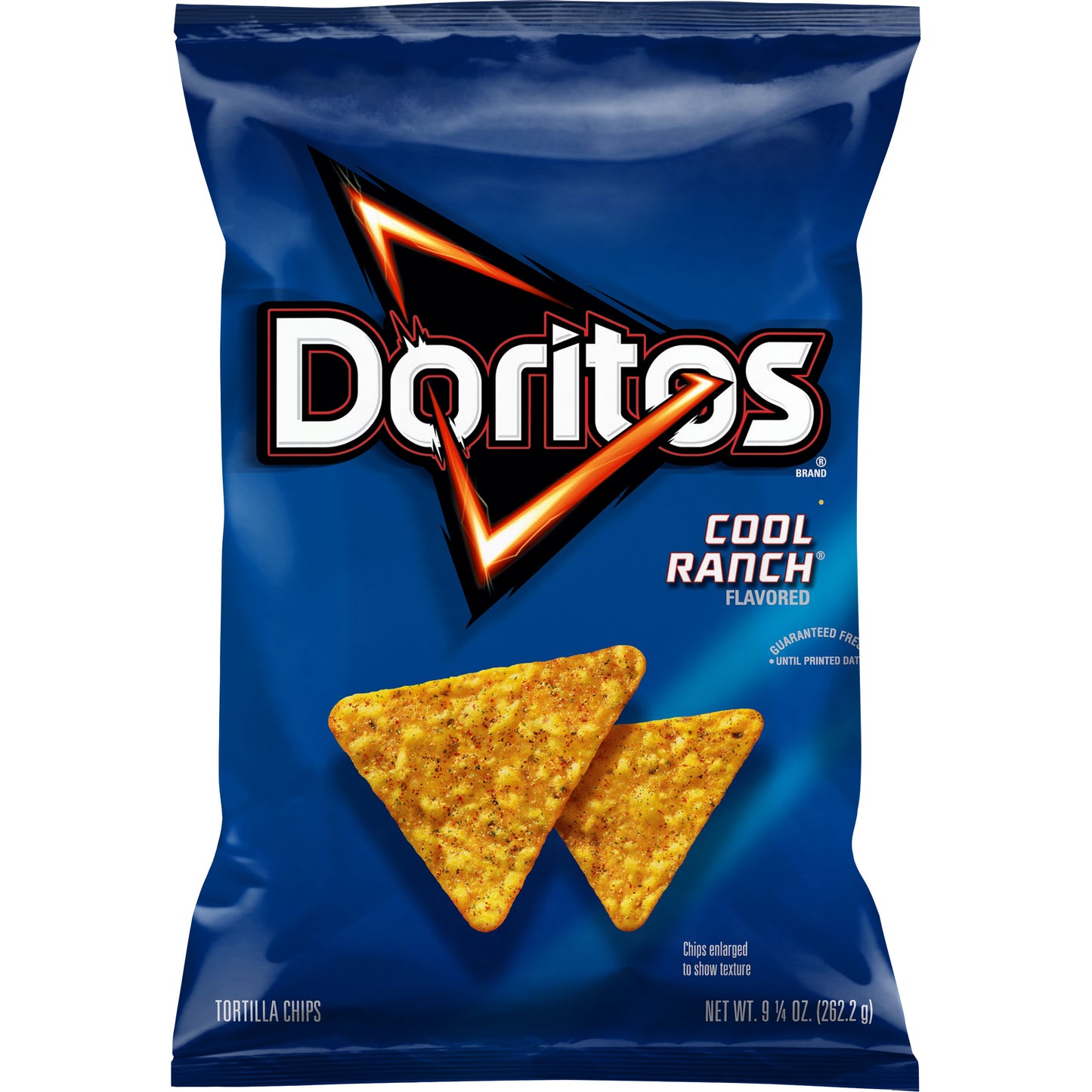 Doritos Tortilla Chips Cool Ranch Flavor Snack Chips, 9.25 oz Bag