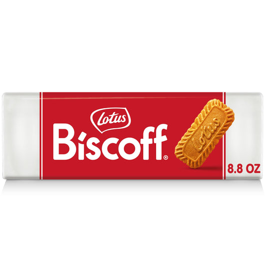 Lotus Biscoff Cookies, 8.8oz, 32 Cookies per Pack